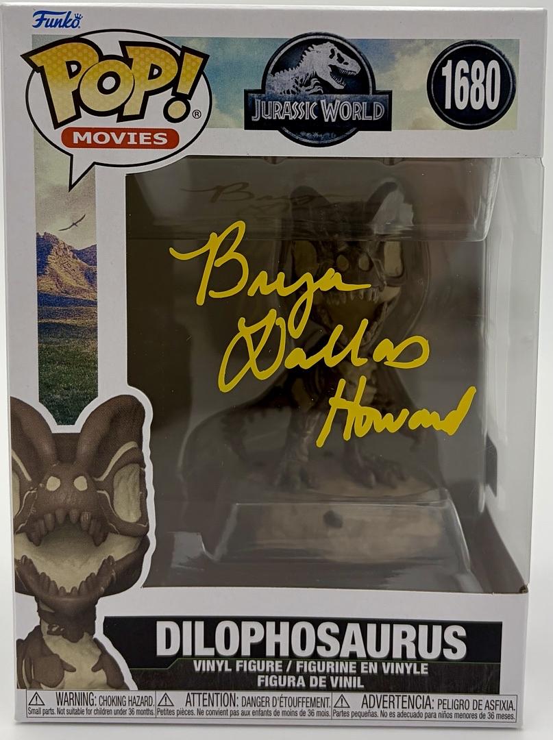 Bryce Dallas Howard Signed #1680 "Dilophosaurus" (Jurassic World) - OC Celebrity Marketing